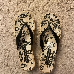 Montego Bay Club Black Artistic Sandals